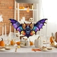 thumbnail image 5 of Rongxk Halloween Bat Stained Glass Suncatcher Window Hanging Acrylic Wall Art Suncatcher Decoration Festival Colorful Bat Home House Venue Arrangement Props 1pc, 5 of 5