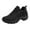 Black, variant on Mostsola Sneakers for Women Lace up Lightweight Mesh Running Shoes Platform Anti-Slip Walking Shoes