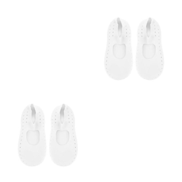 Jumpingount 1 par de calcetines de silicona para el cuidado de los pies, calcetines de Gel, herramientas de pedicura, mano de obra fina, Type1 NO1