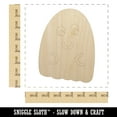 thumbnail image 2 of Fun Ghost Halloween Wood Shape Unfinished Piece Cutout Craft DIY Projects - 6.25 Inch Size - 1/8 Inch Thick, 2 of 7