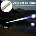thumbnail image 4 of Visland 2 Pcs LED Flashlight 4 Modes Adjustable USB Rechargeable Super Bright Portable Outdoor Fishing Hiking Camping Handheld Torch, 4 of 7