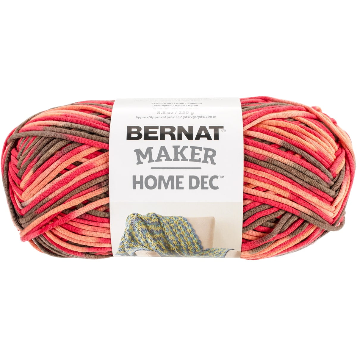 Bernat Maker Home Dec Yarn - Spice Variegate