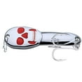 thumbnail image 4 of S SERENABLE Leurre de Pêche Cuillère Appât pour Bar Crankbaits Rouge, 4 of 7
