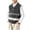 #01 Dark Gray 【Mix, Match & Rotate: Stock Up on Daily Colors】, variant on Kids Striped Knit Vest, Sleeveless Button Front Sleeveless Outerwear, for Casual and Everyday Layering, for Boys and Girls, Kids Clothing Summer | CSEONE