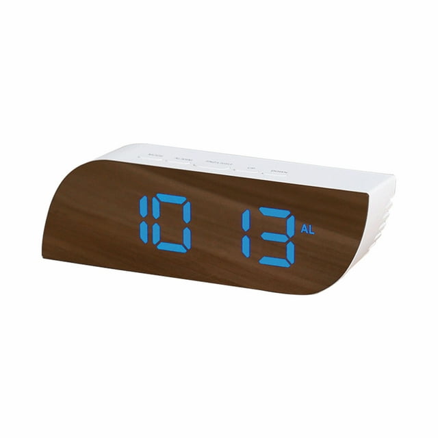 Digital Clock Large Display, LED Alarm Electric Clocks Surface For Makeup With Diming Mode