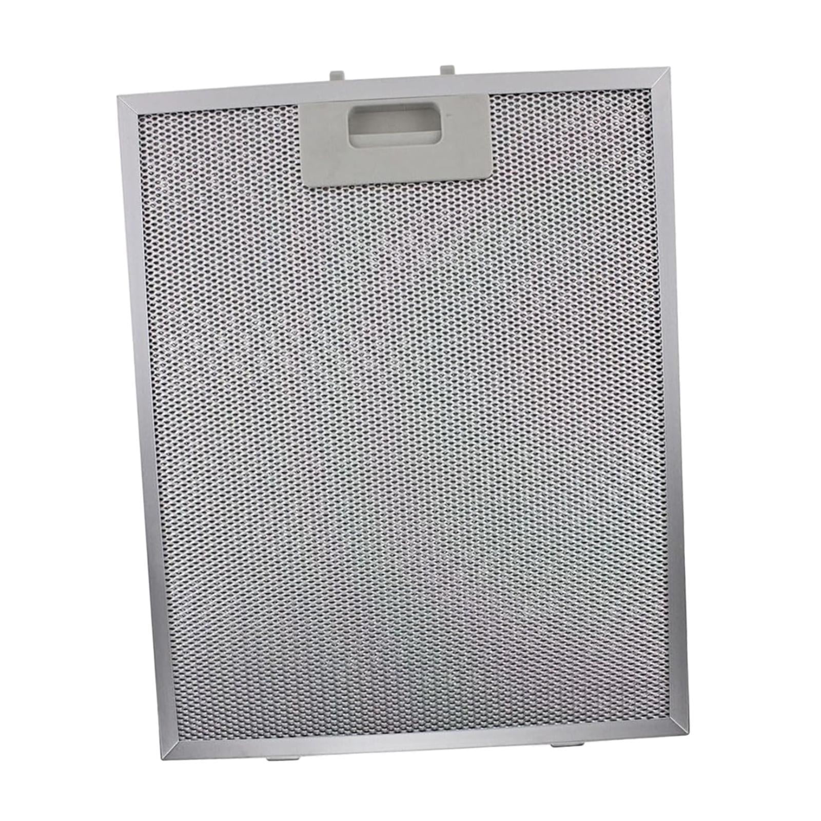 2 Pieces Range Hood Filters Grease Filter Kitchen Oil Filters Reusable Aluminum Mesh for Home Restaurant Kitchens