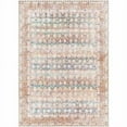 thumbnail image 3 of Hauteloom Kemer Machine Washable Area Rug for Living Room - Vintage Distressed Faded - Bohemian, Boho Bordered Carpet -Pet Friendly- Colorful, Brown, Blue, Green, Yellow, Orange - 8'10" x 12', 3 of 19