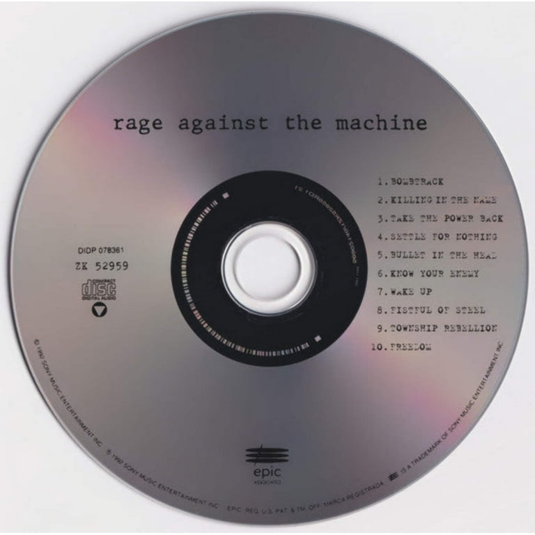 洋楽 RAGE AGAINST THE MACHINE Rage Against The Machine – Rage Against The Machine – CD