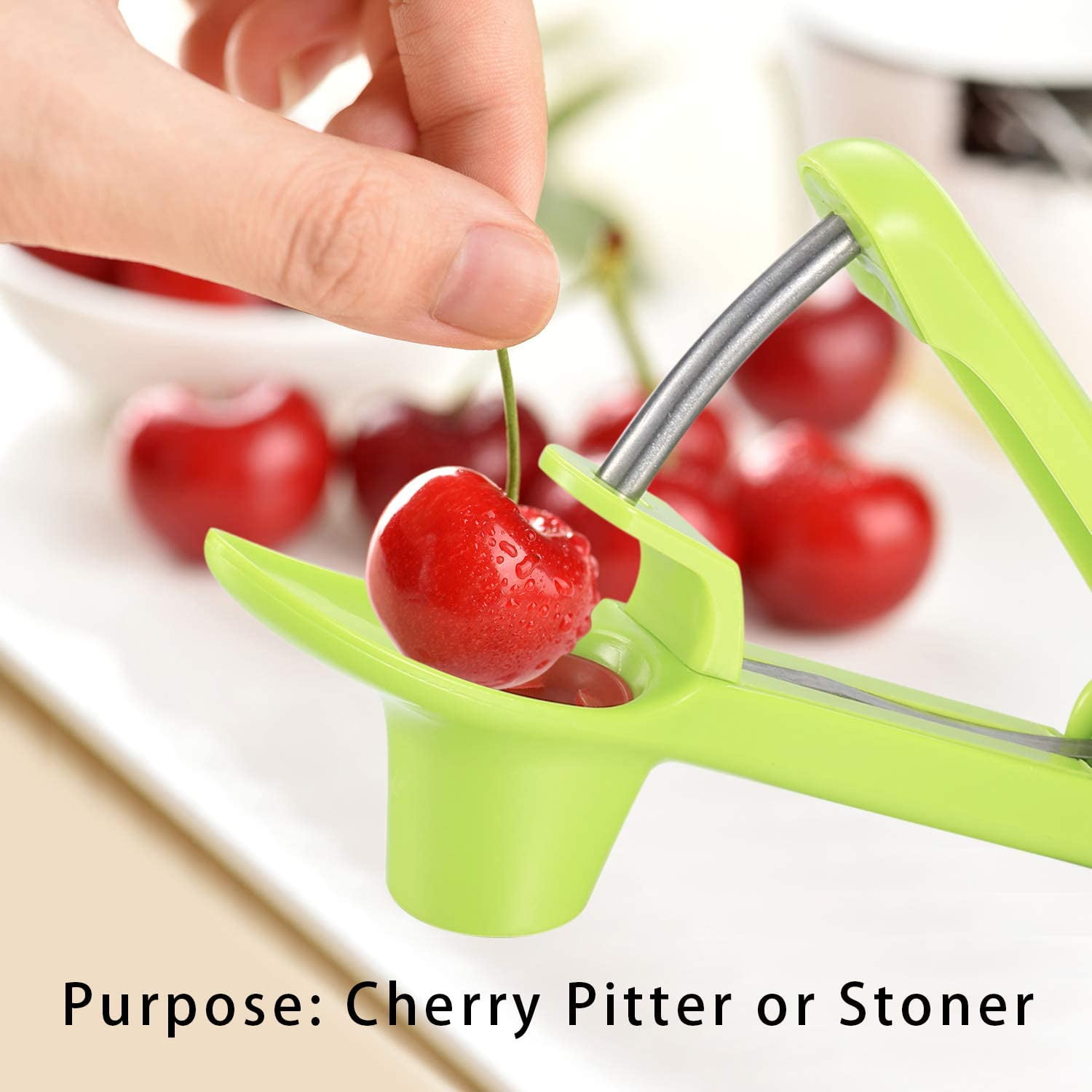 Fruit Peelers & Slicers Cooking & Dining Cherry Pitter Olive Pitter