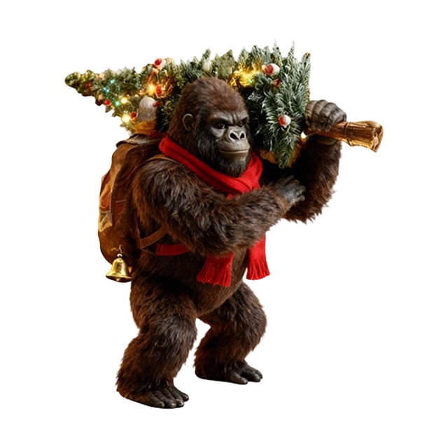 Animales Decorativos Planos Adornos Navideños Adornos Navideños Adornos Navideños Colgantes para Árbol de Navidad Impresión Plana 2D Colgantes Acrílicos Adornos Navideños Decoraciones Navideñas para E