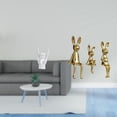 thumbnail image 2 of Figuras decorativas de conejos con gestos creativos para decorar apartamentos, dormitorios, restaurantes, escritorios, de centro., 2 of 8