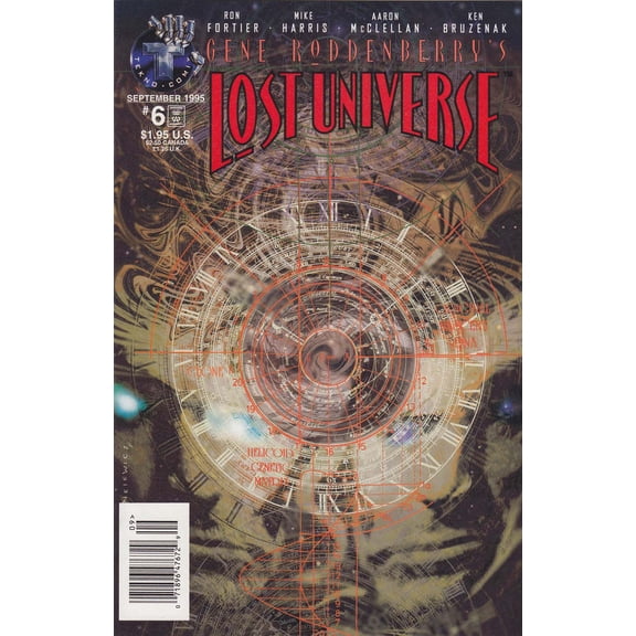 Lost Universe (Gene Roddenberry's ) #6 (Newsstand) VF ; Tekno Comic Book