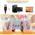 thumbnail image 2 of SNES USB Controller 2-Pack Wired Retro SNES Game Controller for Super Nintendo, 2 of 5