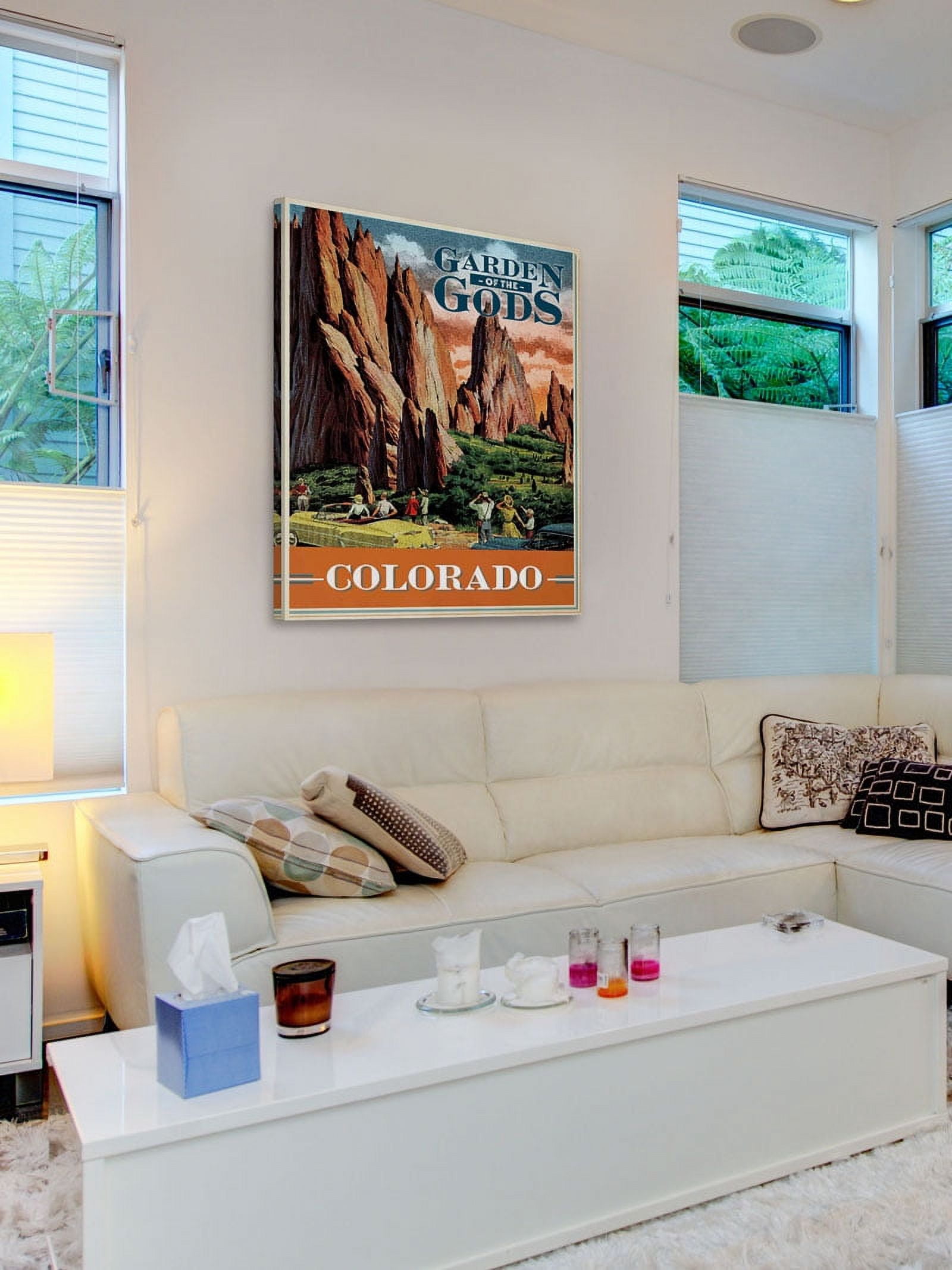 Marmont Hill "Garden of the Gods" Painting Print on Canvas