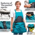 thumbnail image 2 of RV Delantal de Cosecha (Verde), Bolsa de Lona para Recoger Frutas - Delantal de Cosecha Ajustable y de Gran Capacidad con Abertura Inferior y Clips Dobles para Jardineros Rojo Verde, 2 of 5