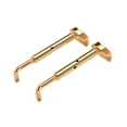 thumbnail image 1 of KAKOWELY Vis de Repose-Tétons 2 Pcs, Vis de Repose-Tétons, Pince, Pièces de Fiddle, 2 Pcs, Accessoires d'Instruments de Violon Portables en Laiton DIY (B15), 1 of 4