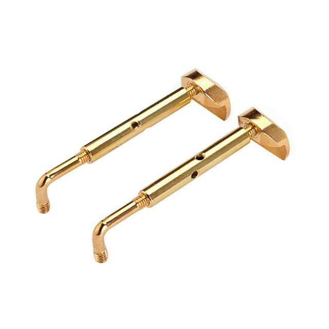 2 Pcs Vis de Repose-Tin Viola Pince Pièces de Fiddle 2 Pcs DIY Laiton Portable Accessoires de Vis de Violon (B15)
