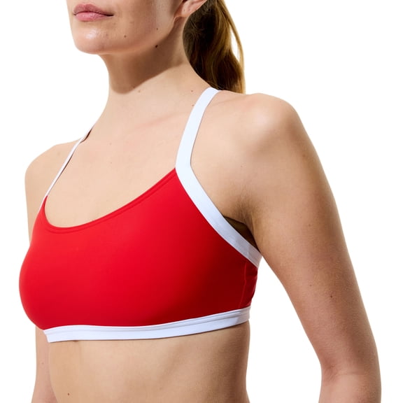 Speedo Women's Colorblock Bikini Top, Sizes XS-XXL