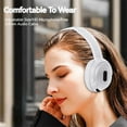 thumbnail image 2 of Foldable Wireless Headphones Bluetooth Sports Earphones Hifi Stereo Noise Cancelling Headphones With Mic Over Ear Gamer Headsets, 2 of 2
