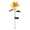 Yellow#1536, variant on Solar Epiphyllum Lamp Outdoor Courtyard Decoration LED Floor Stake Lights Waterproof Landscape Lighting for Walkway Yard and Flower Bed Decoration