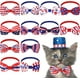 thumbnail image 1 of Lindo mascota perro Santa sombrero bufanda Collar cumpleaños Navidad disfraz para cachorro gatito mascotas pequeñas, 1 of 8