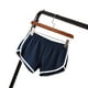 thumbnail image 4 of Pantalones cortos deportivos Umfun para mujer, para entrenamiento, yoga, deportivos, ligeros, para correr, color azul marino, talla L, 4 of 5