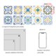 thumbnail image 3 of Cipaher Pelar y Pegar Baldosas Vinilo Pegar Baldosas para Baño Cocina Impermeable Pegatinas de Pared, 3 of 5