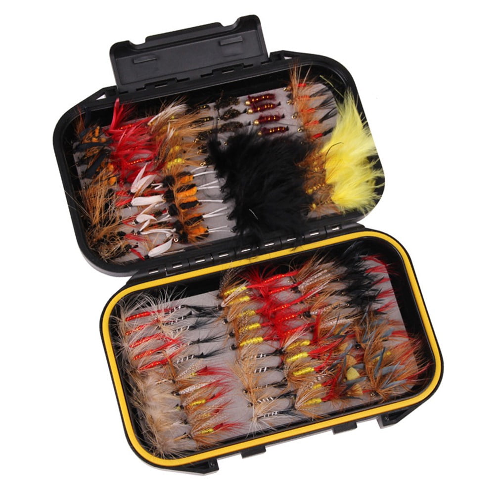 Reliable Fly Fishing Hook Assortment for Successful Fishing 40/72/100/120 Flies