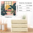thumbnail image 6 of Yayeee 6 Pack Kitchen Dish Cloths Set for Washing Soft Drying Absorbent Microfiber Towels, Pink Sunset, 6 of 9