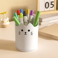 thumbnail image 4 of Adorable porta brochas de maquillaje, organizador de papelería, contenedor de herramientas de belleza, soporte para herramientas de maquillaje, 4 of 7