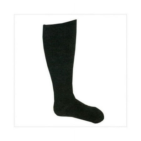 MUK LUKS Mens Micro Chenille Knee High Socks, Black