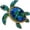 Sea Turtle, variant on Octopus Mosaic Kit, Beginner Friendly DIY Glass Craft Set, Marine Animal Mosaic Tile Art, Handcrafted Home Decoration and Gift Ideas