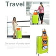 thumbnail image 4 of JMYHOAM Kitchen Gadgets Large Capacity Cloth Wash Bag Home Kitchen Can Hang Storage Bag Ladies Portable Travel Business Trip Waterproof Hook Type Makeup Skin Care Products Home and Kitchen, 4 of 6