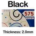 thumbnail image 1 of Original METEOR Sticky 575 Table Tennis Rubber Unique Sticky Short Pips More Friction Fast Attack Loop Pip-out Ping Pong Sponge Black, 1 of 6