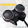 thumbnail image 5 of Medidor de velocímetro y tacómetro ABS para motocicleta, instrumento medidor apto para CB1300 2003-2008, como se muestra, 5 of 5