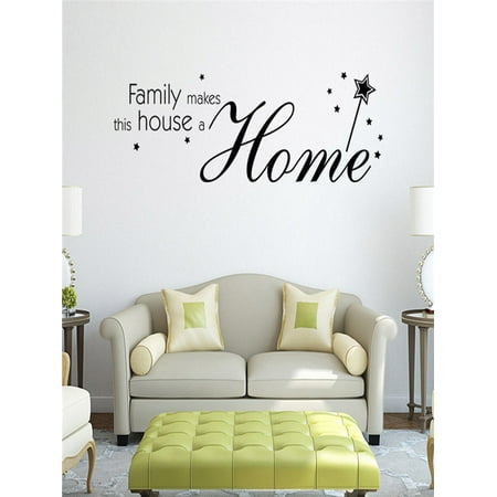  Family  Letter Quote Removable Vinyl Decal Art  Mural Home 