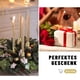 thumbnail image 1 of Portavelas de Adviento Wosthever 4 piezas dorada para velas cónicas, 1 of 6