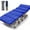Blue-1, variant on NAIZEA Folding Bed Cot with 2 Sided Mattress, 75" Portable Folding Sleeping Cot Guest Bed for Adult, Camping Bed Cot with Carry Bag