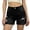 Black, variant on Shorts Womens High Waisted Summer Casual Stretchy Denim Hot Short with Pockets Dark Blue XL