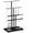 Black, variant on Rose Gold Jewelry Stand Holder Organizer: 14.5" Sturdy Hanger for 80 Pcs Jewelry, Jewlery Tower for Display Necklace, Earring, Bracelet, Watch