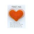 thumbnail image 1 of Orange Pocket Cards Small Item Decorations Encouragement Note Greeting Card With Message For Friend Family Coworker Gift 5.12X3.94 Inches, 1 of 7