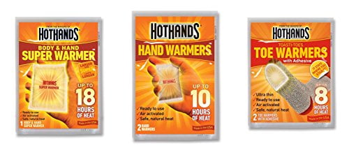 2 Pack Heatmax Hot Hands Mini Hand Warmer $2.50 FREE SHIPPING! 