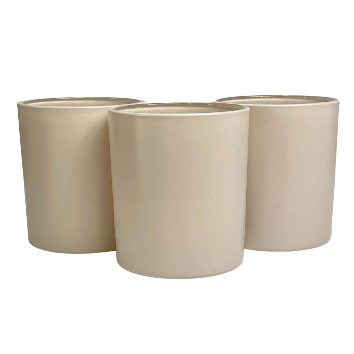 14 oz. Havana Matte Nude Empty Candle making Jar candle vessels for DIY candle-making projects (Box of 36) FREE SHIPPING
