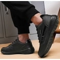 thumbnail image 6 of Men  Shoes Lace-Up Sneakers,Extended Width Foot and Heel Comfortable Breathable Anti-Slip Low Top Walking Shoes, 6 of 13