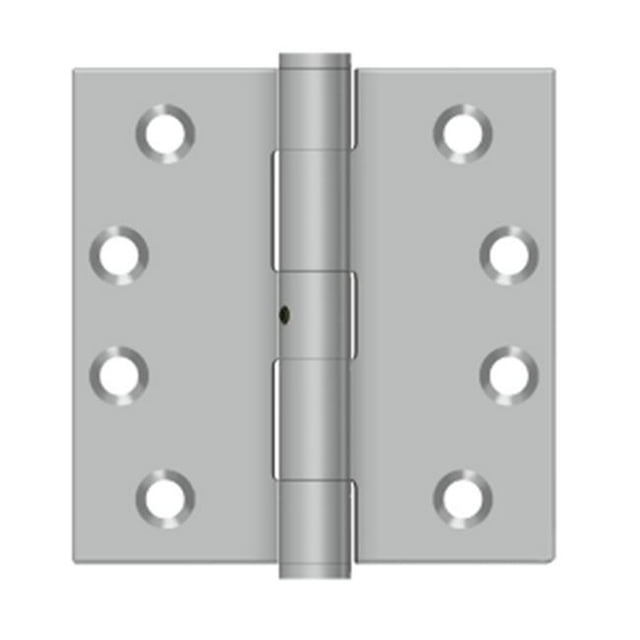 Deltana SS44U32D 4 x 4 Po Charnière Carrée en Acier Inoxydable&44; Inoxydable Brossé