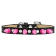 thumbnail image 3 of Mirage Pet Crystal and Bright Pink Spikes Dog Collar Pink Ice Cream Size 10, 3 of 6
