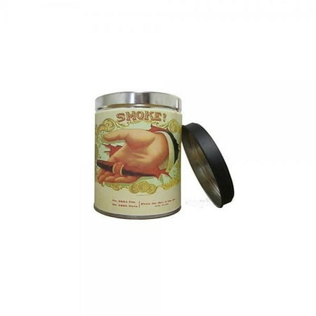 Smoke Eliminator Scented Candle in 13 oz Tin with Vintage Cigar Hand Label - Made in the USA by Our Own Candle