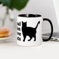 thumbnail image 4 of CafePress - Real Men Love Cats - 11 oz Ceramic Mug - Novelty Coffee Tea Cup, 4 of 6