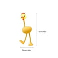 thumbnail image 3 of Funny Chicken Lamp, Changeable Shape Night Light, 3-Level Brightness, Yellow, 7.2"x2.83", for Decor, Holiday, Desk, 3 of 10