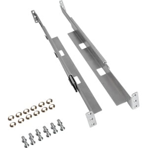 - 4-Post 1U Universal Adjustable Rack-Mount Shelf Kit for Wall-Mount Racks